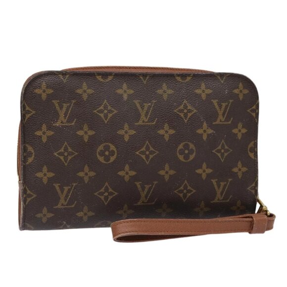 LOUIS VUITTON Monogram Orsay Clutch Bag M51790 LV Auth 89494 - Picture 1 of 16